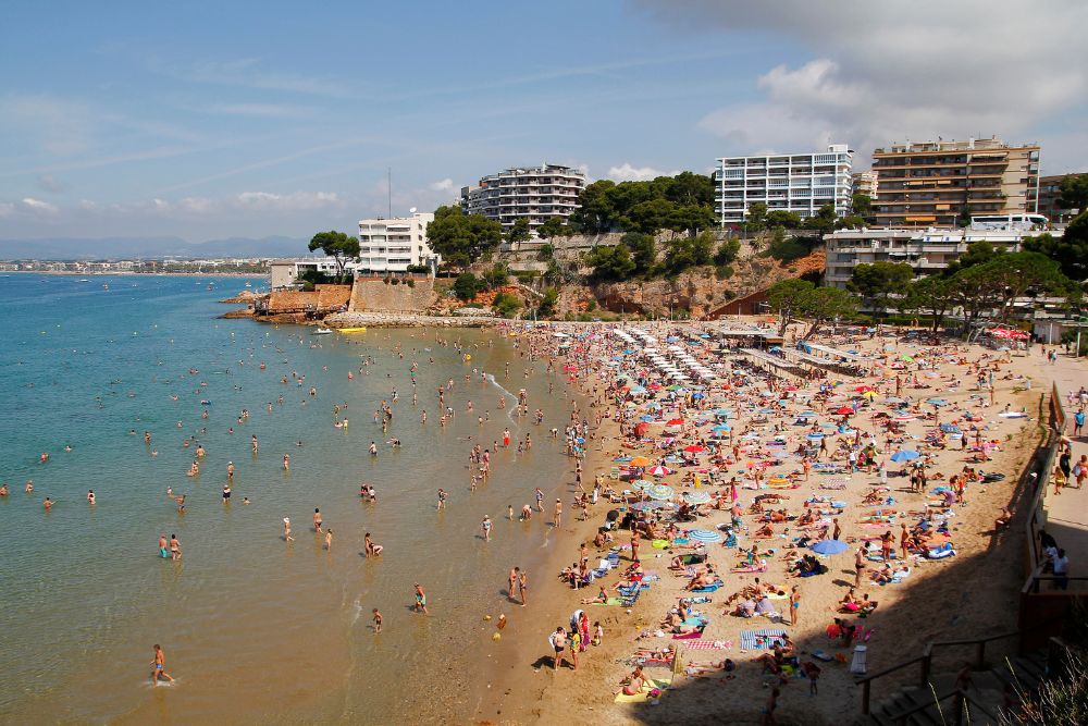 Antenistas en Salou