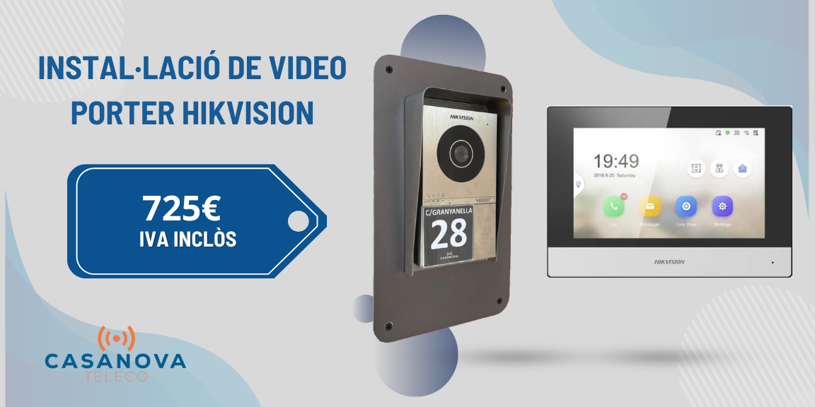 Oferta de videoporter Hikvision
